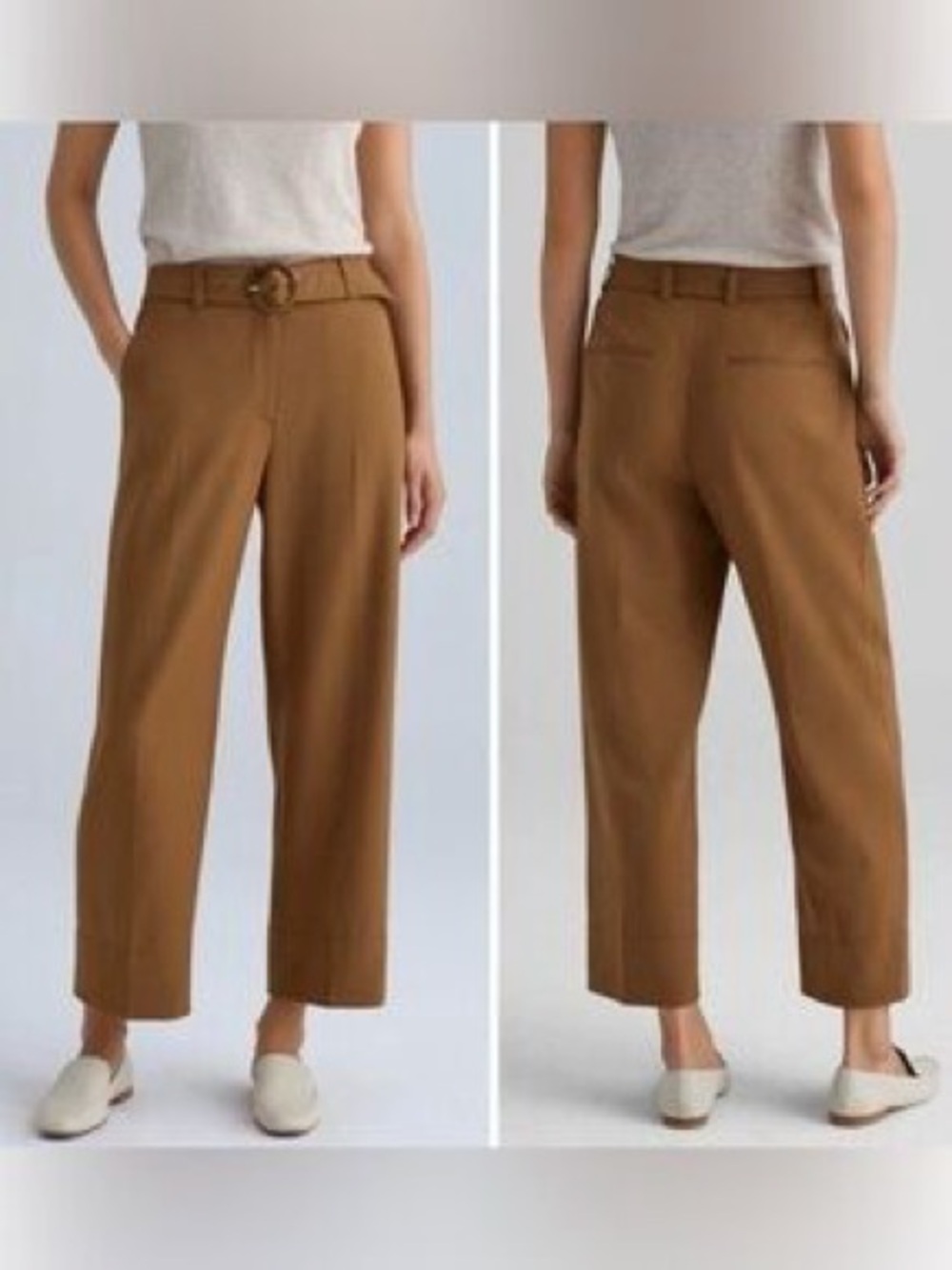New with tag- club monaco camel pants size 4
